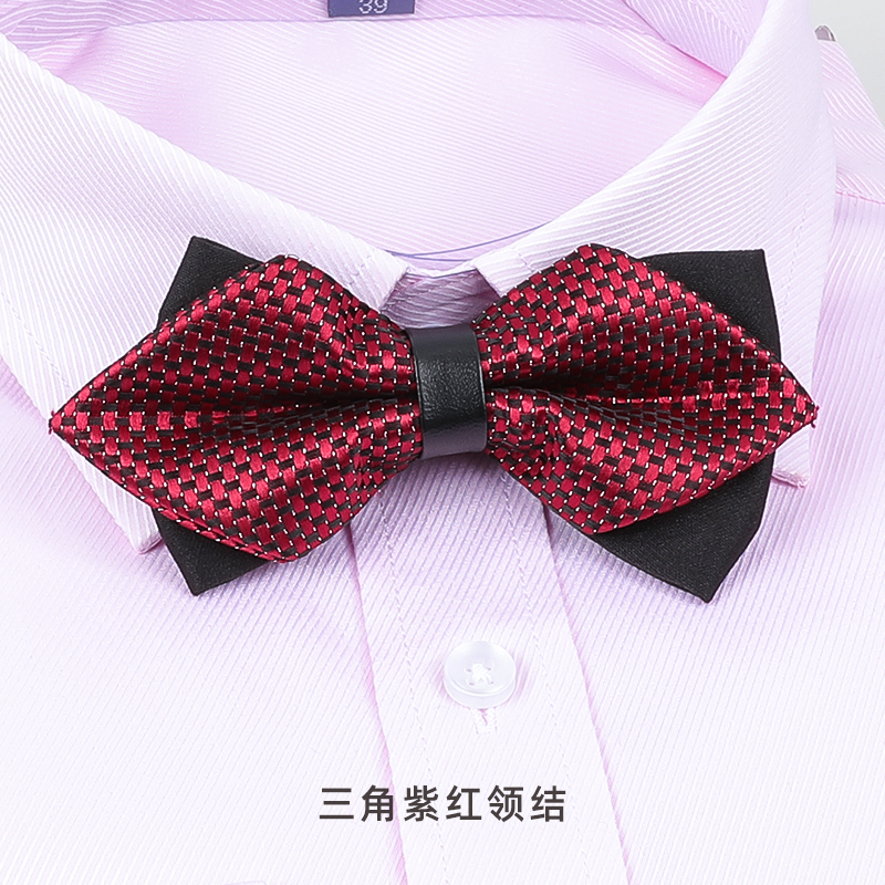 龙安豪三角红色领结包邮