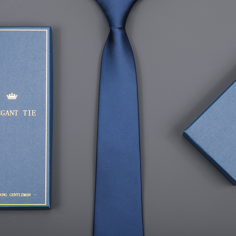 龙安豪色织涤丝商务纯色领带包邮