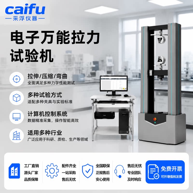 双臂金属塑料橡胶拉伸强度检测