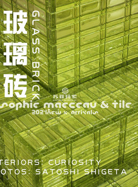 绿色方形实心热熔玻璃砖隔断墙玄关透明水晶砖酒店卫生间磨砂装饰