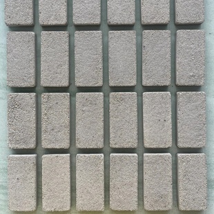 侘寂天然手工定制肌理夯土砖可持续背景墙地面吧台装饰酒店民宿