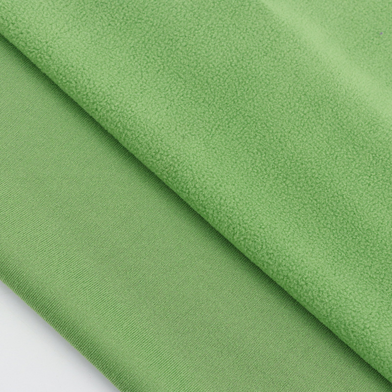 源头工厂 多规格单面单双刷摇粒绒面料 卫衣外套家纺摇粒绒布