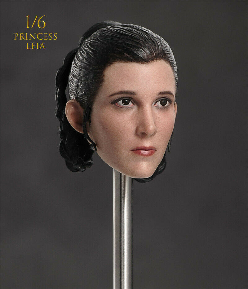 现货 特价1比6 兵人 美女 头雕 莱娅公主 星战5贝斯坪礼服版