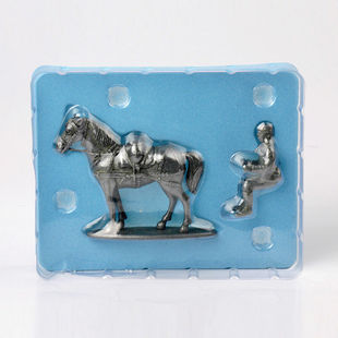 现货 Atlas Toys 1比24 锡兵玩具 一战法国火炮骑兵战马士兵模型