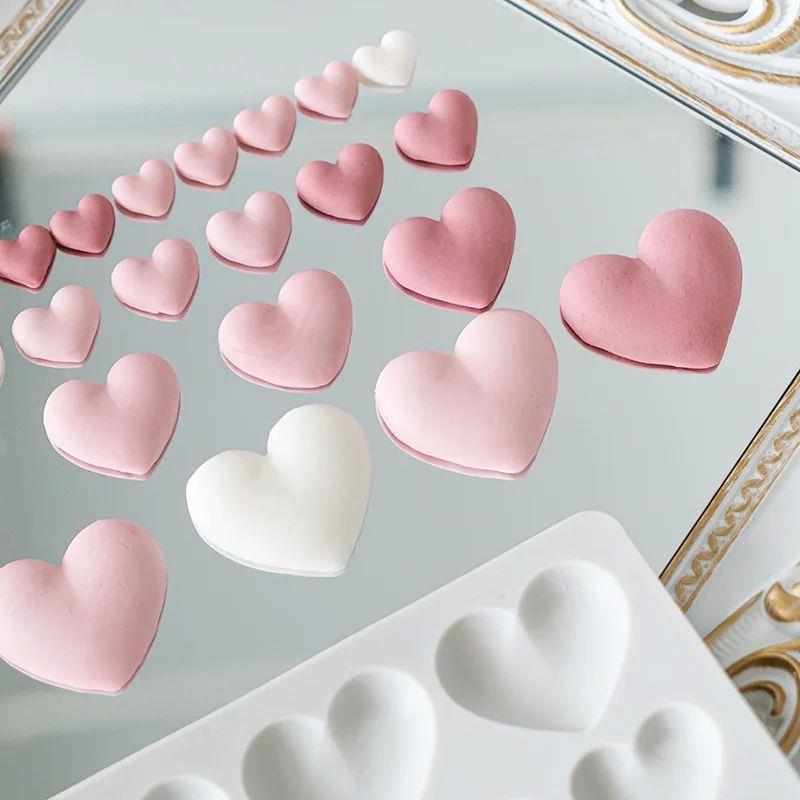 25 Cavity Love Silicone Molds Heart Shaped Cake Mold Pas