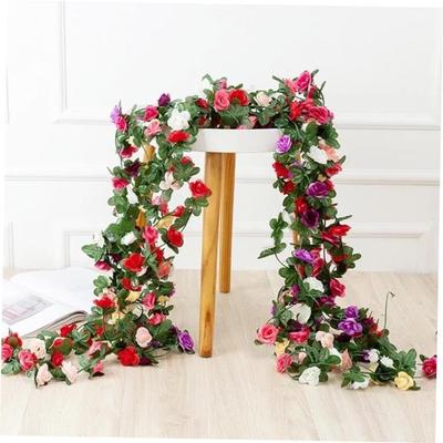 flowers artificial Rose Ivy fake Vine Wedding Decoration