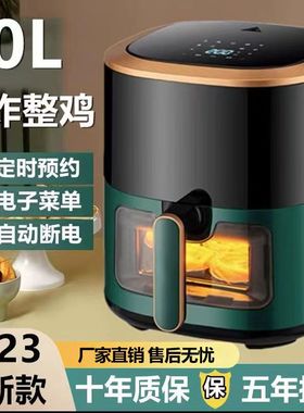 10L Airfryer Oven Air fryer Oil free oilless cooker Nonstick