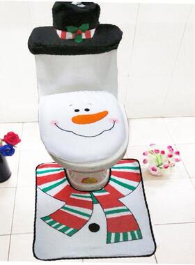 圣诞装饰christmas decoration Home Bathroom Toilet Seat Cover