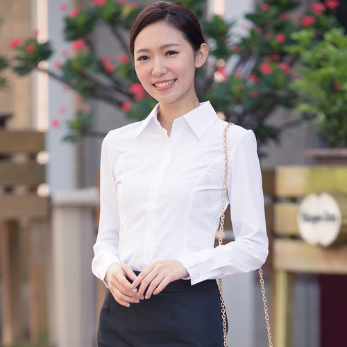 2026 Spring And Autumn Korean Shirt Women's White Shirt Wome