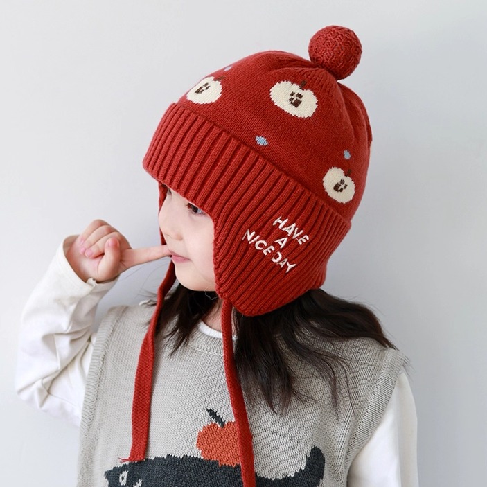 儿童护耳帽子冬季加厚保暖