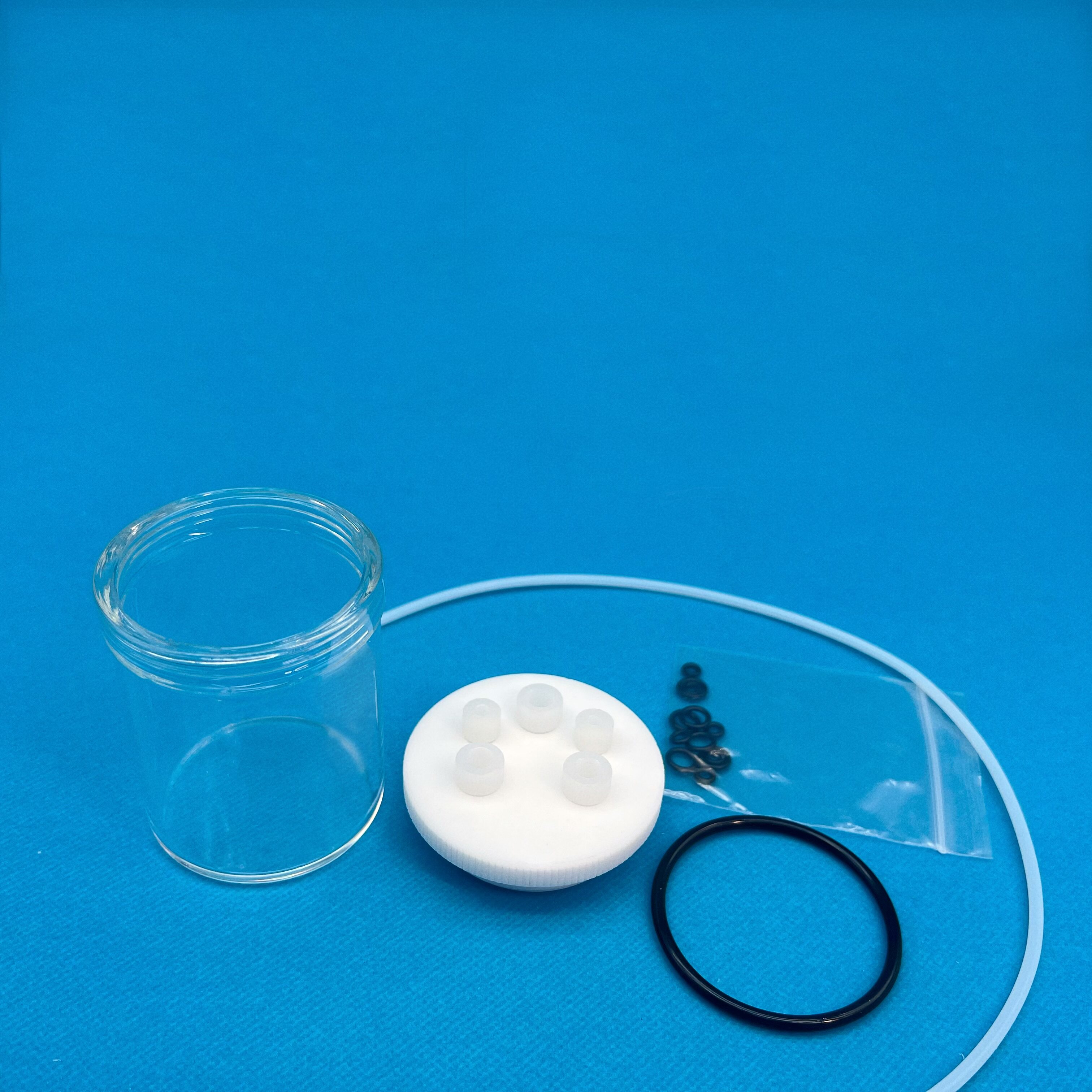 c001密五口封电解池三电极体系电解池/微型密封槽电解反应器 开票