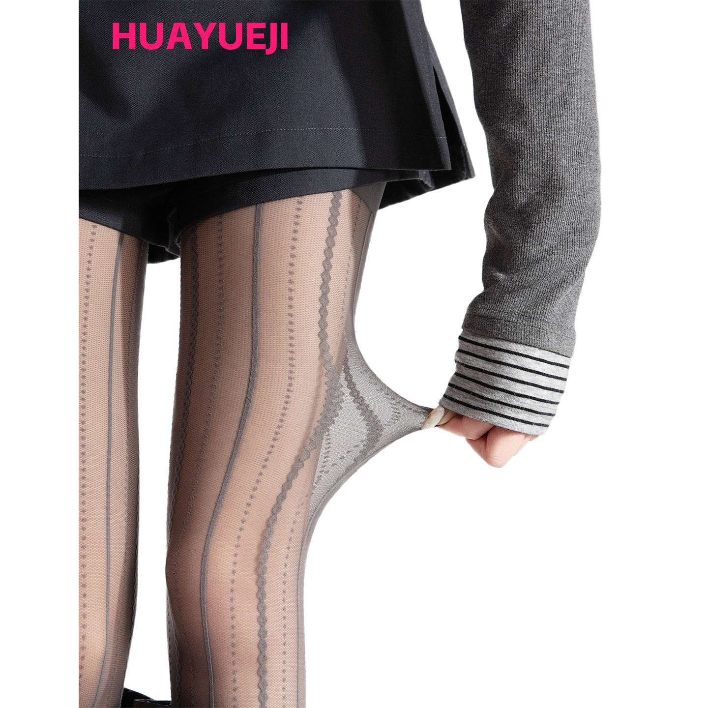 miu系灰色丝袜防勾丝连裤袜超薄秋冬配光腿神器纯欲蕾丝叠穿打底,女士内衣/男士内衣/家居服,连裤袜/打底袜,淘宝优惠券,粉丝福利购,淘宝优惠卷