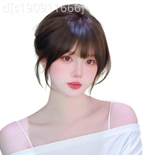 通用型家用千补姬假发发女片头发真人片全发刘发海增量遮白发前额