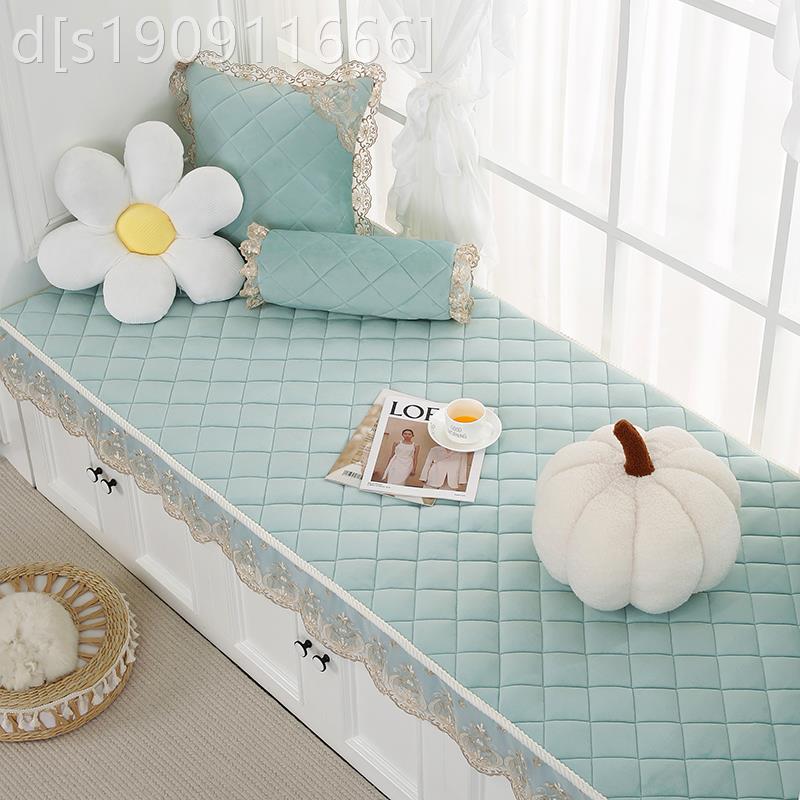 飘窗4垫窗台垫四通用主卧阳台垫202新款轻奢高级感坐垫盖布子xzs1