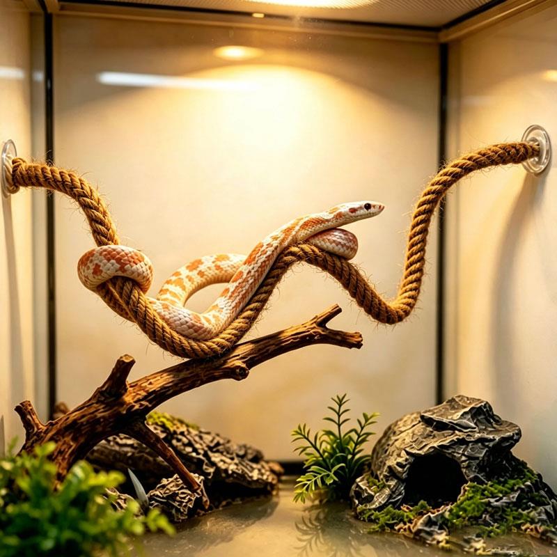 蛇爬架爬宠攀爬造景蛇攀爬架丰荣玉米蛇玩具猪鼻蛇用品小蛇缸爬木