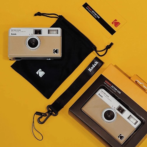 Kodak柯达EKTAR H35半格胶卷相机带闪复古胶片傻瓜机学生创意礼物