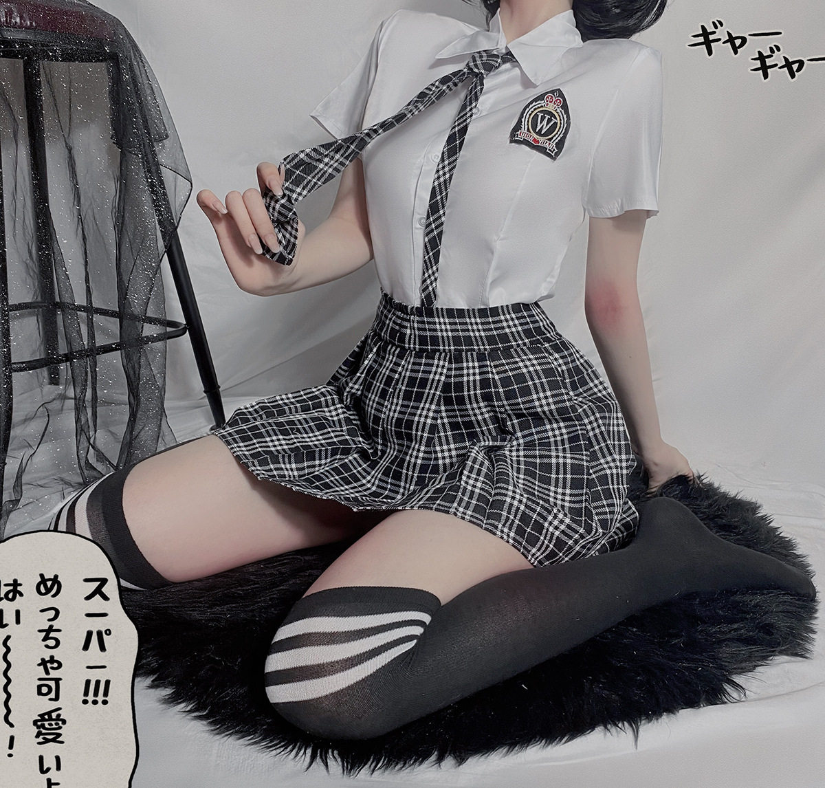成人诱惑内衣性感内衣jk制服火辣性感套装学生装清纯可爱少女大码
