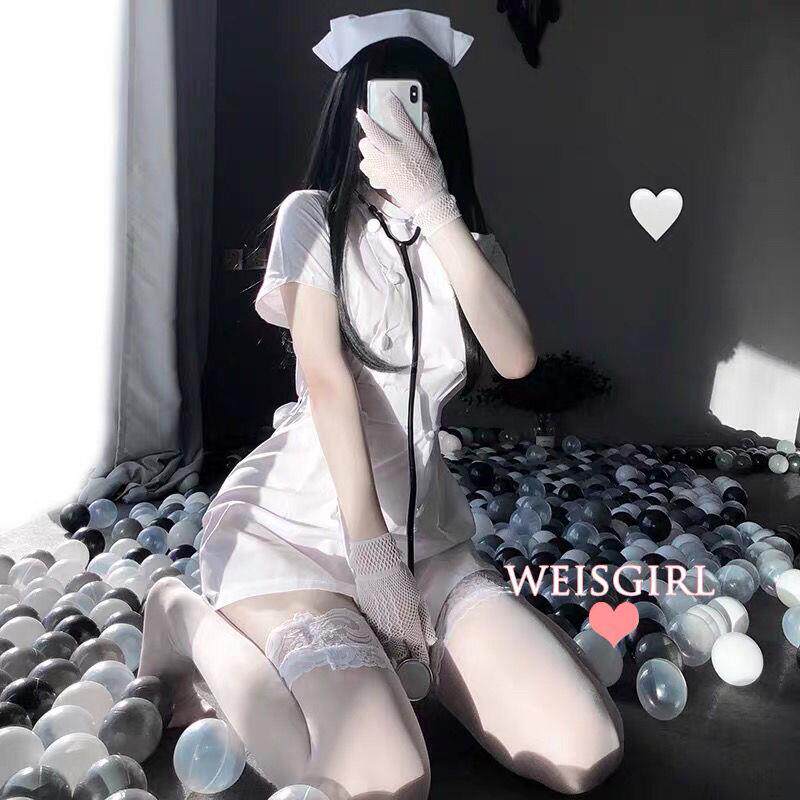 性趣内衣护士装右血滴子器却cos制服的诱惑感睡裙情绪睡衣女仆