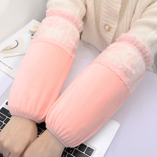 袖套加宽加长款女士羽绒服护袖冬防污套袖防脏袖筒办公室棉衣袖头