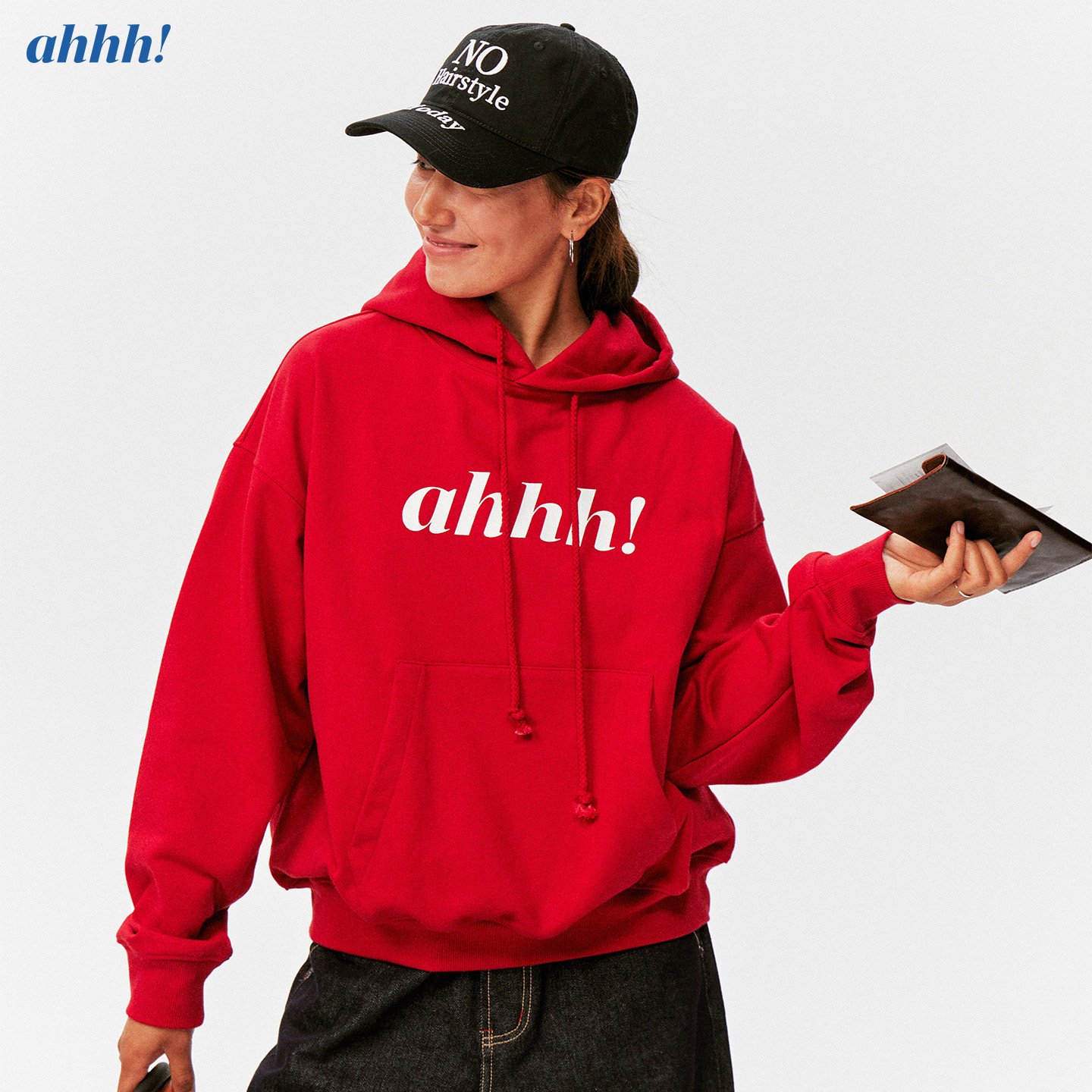 Ahhh 复古经典百搭美式纯棉logo印花宽松休闲连帽卫衣外套上衣,女装/女士精品,卫衣/绒衫,淘宝优惠券,粉丝福利购,淘宝优惠卷