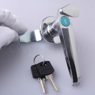 把手锁LCKC-H14开关柜门锁户外机柜门锁动力配电柜门锁机箱机柜锁