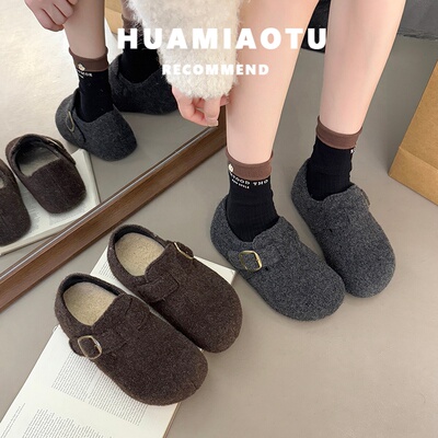 全包加绒勃肯鞋女2025新款爆款秋