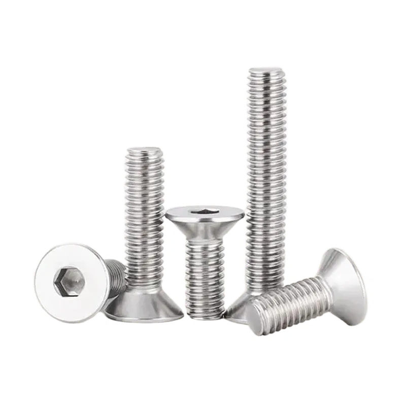 A级 304不锈钢内六角沉头螺钉 DIN7991 M3~M8 盒装