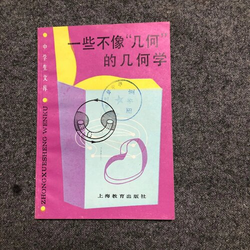正版旧书 一些不像“几何”的几何学 沈信耀 上海教育出版社 1989