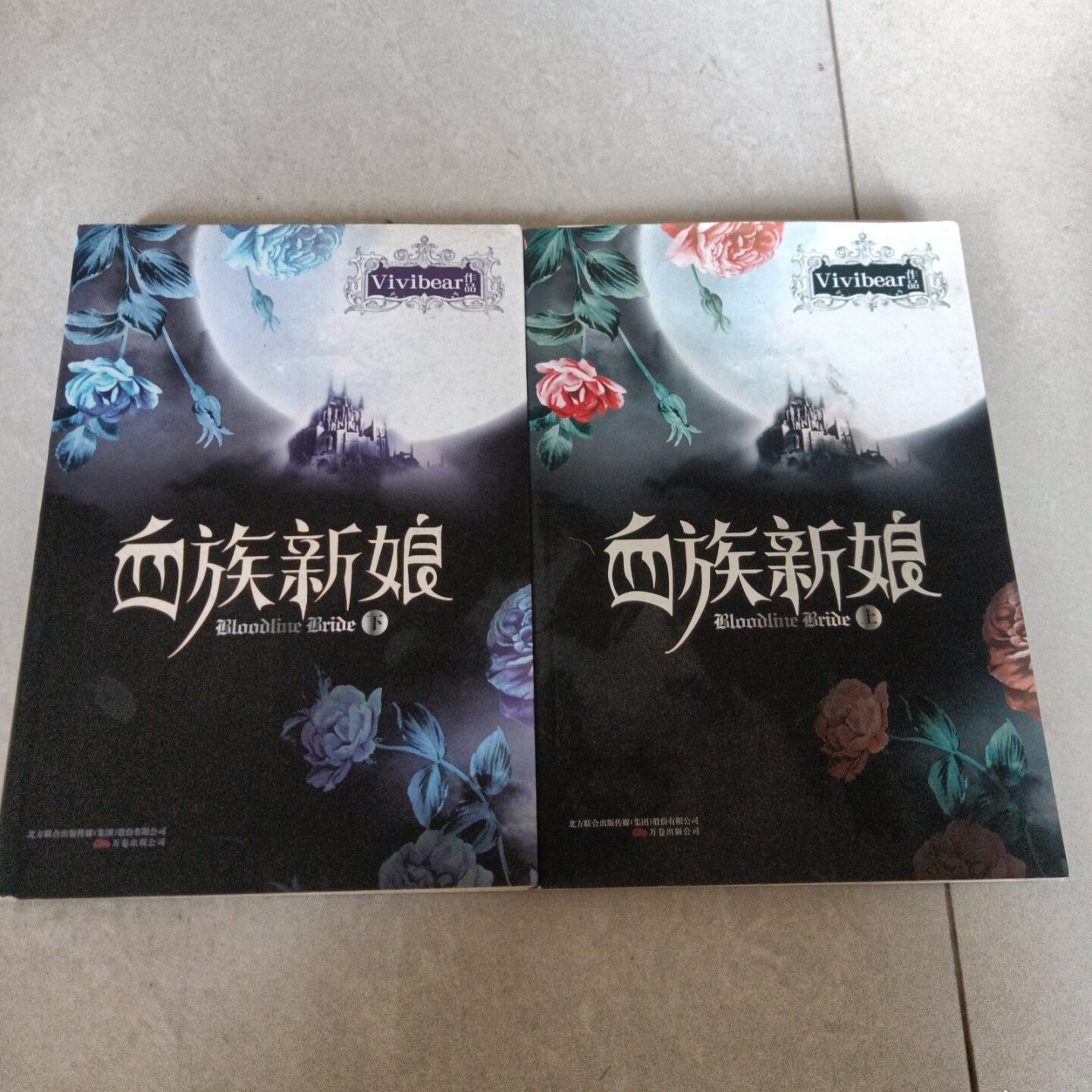 正版旧书 血族新娘（上下）Vivibear 著 万卷出版公司 2010图片