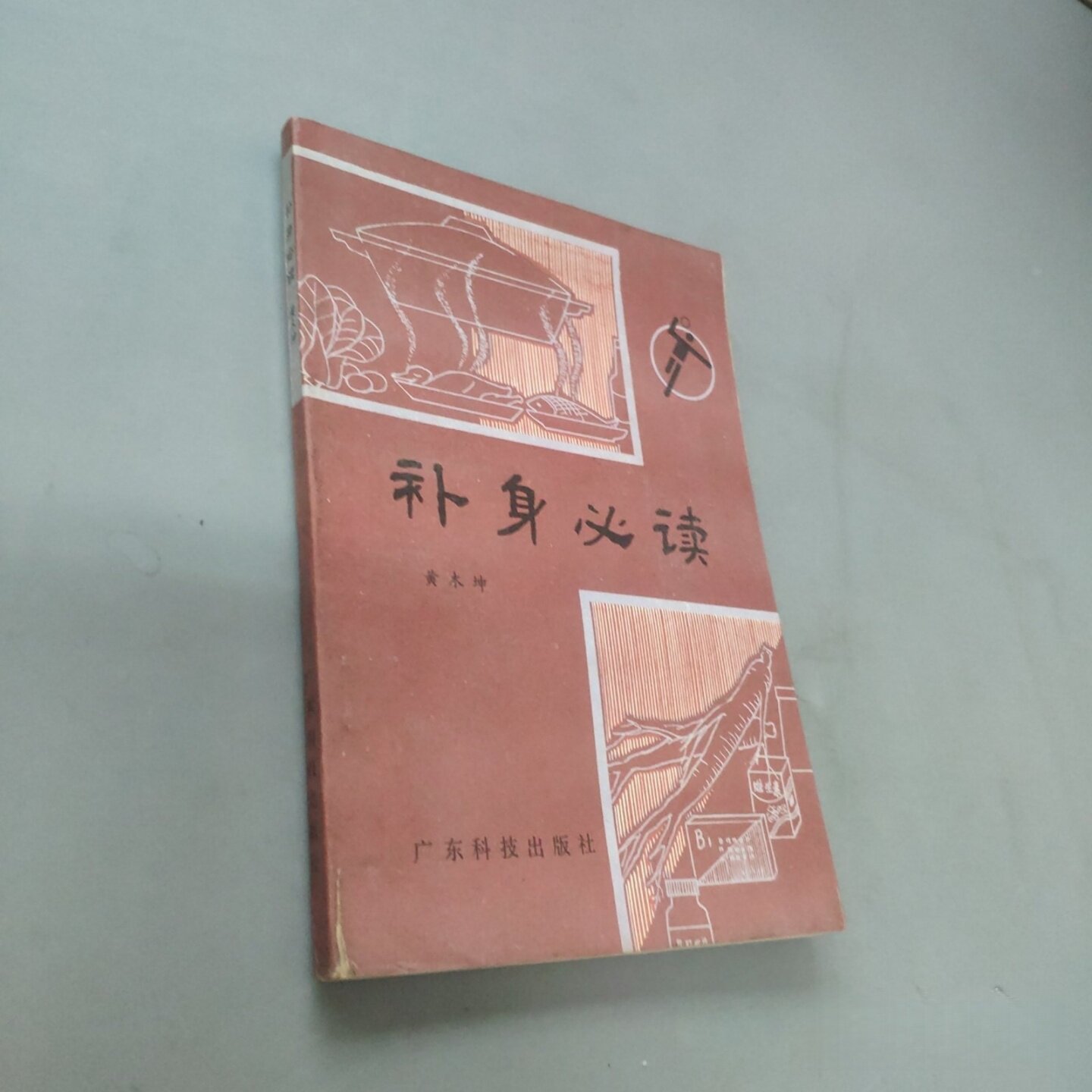 正版旧书 补身必读 中医气虚体弱诊治食补食疗饮食疗法读  黄木坤 著 广东科技出版社 1984