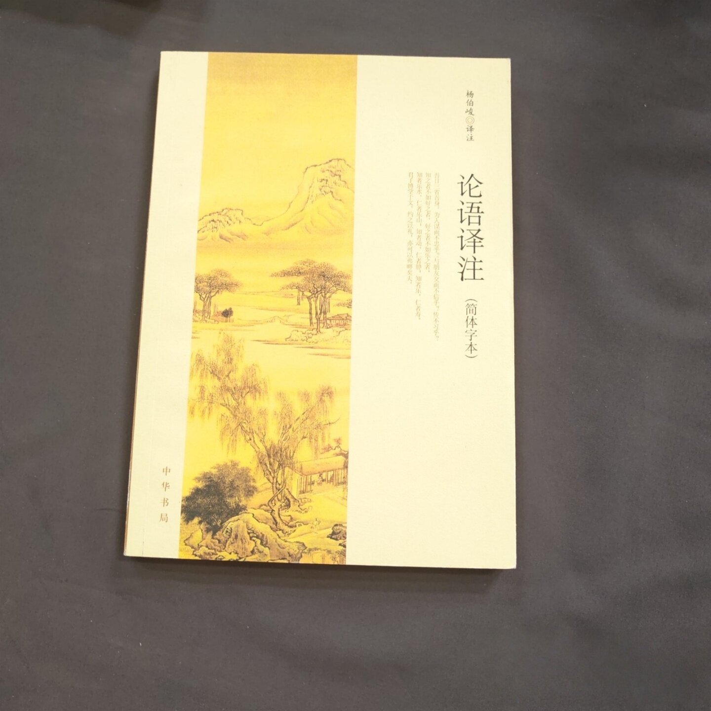 正版旧书 论语译注（简体字本）杨伯峻 译注 / 中华书局 / 2006-12 /