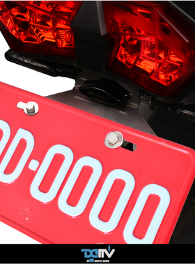 德国 DIMOTIV KAWASAKI 川崎 H2 SX LED短尾牌照架方向灯 DMV