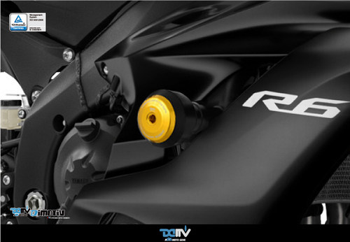 德国 Dimotiv 适用YAMAHA雅马哈 YZF R6 R款车身防倒防摔球 DMV