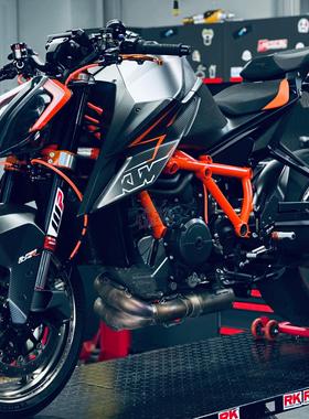 GARUDA加路达适用KTM1290DUKE SDR 改装全车前后金属刹车油管钢喉