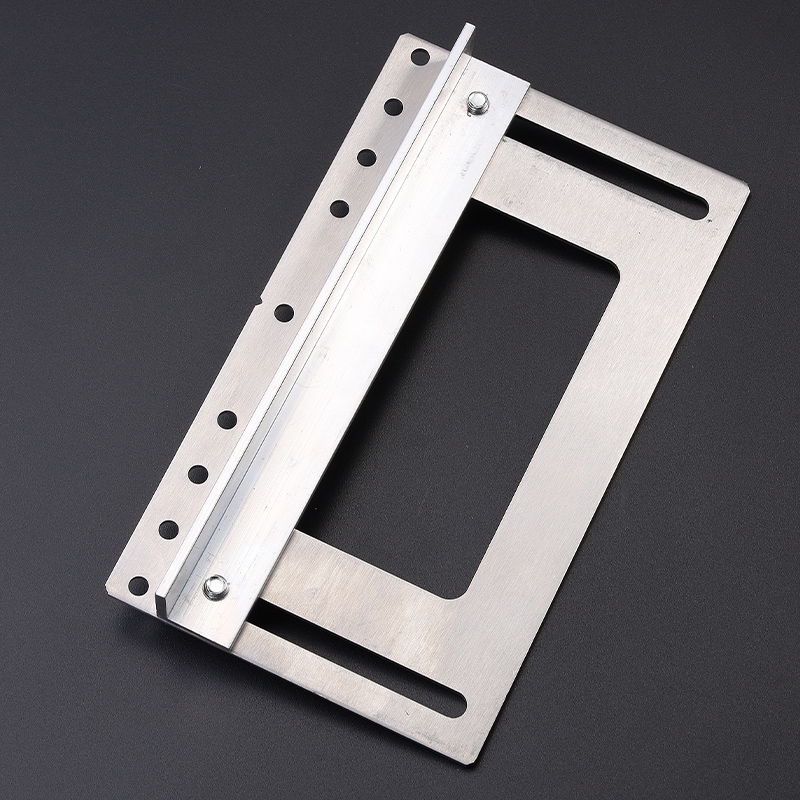 速发木工衣柜门橱柜具手打孔安装工把不锈钢五金多功能助辅拉手器