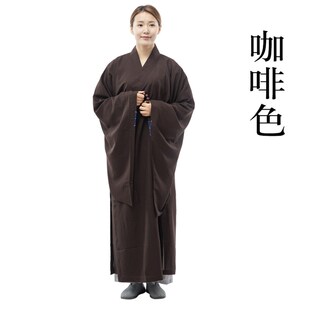 速发海青居禅服男和尚袈裟男佛衣儿童夏修居士服广袖海清士秋四季