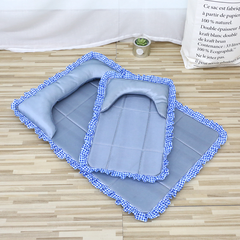 速发夏垫垫子花边垫降温季垫猫咪牀垫睡觉窝犬猫日用凉垫