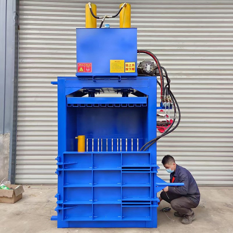 速发半包压立式160吨废金属液动打自机贵地区120吨塑料瓶压缩机厂