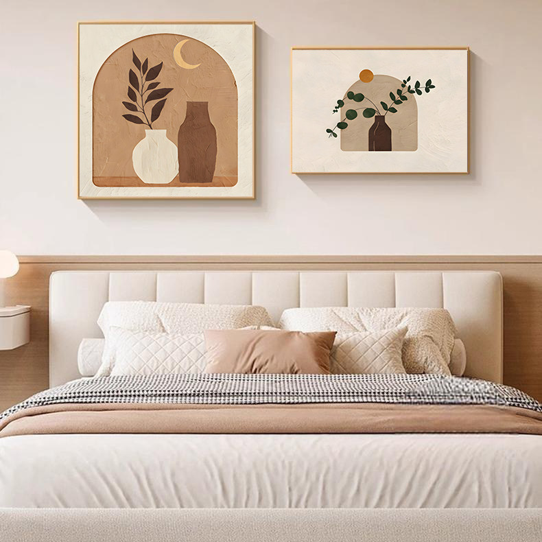 2026新款卧室装饰画高级感主卧床头挂画现代简约房间客厅壁画