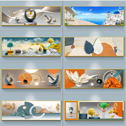 卧室床头装饰画主卧房间壁画挂画