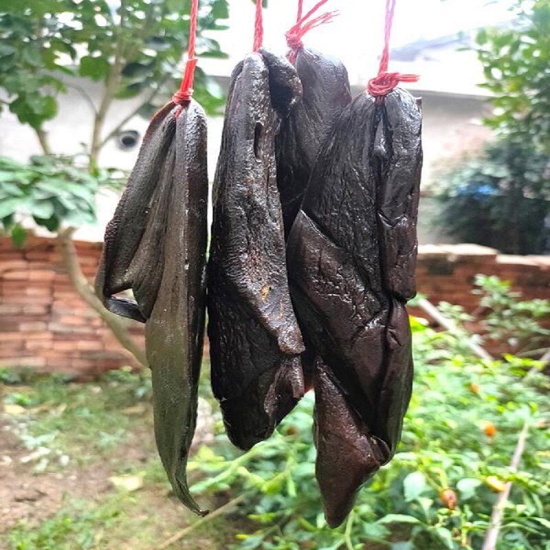 包邮江西酱腊猪肝500g赣南客家特产农家风味天然日晒风干砂肝真空