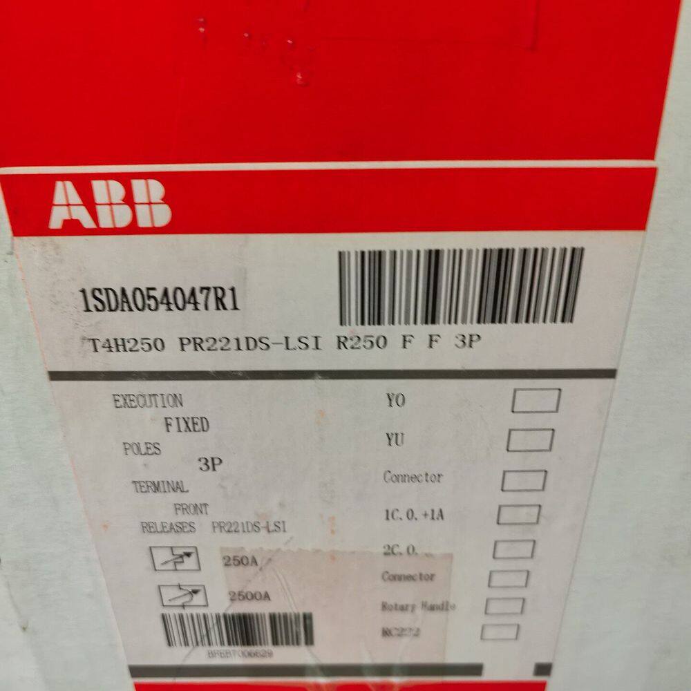 塑壳断路器T4H250 PR221DS-LSI R25图片