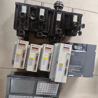 广数伺服系统一套 型号广数980TTC双通道系统配广数驱动器