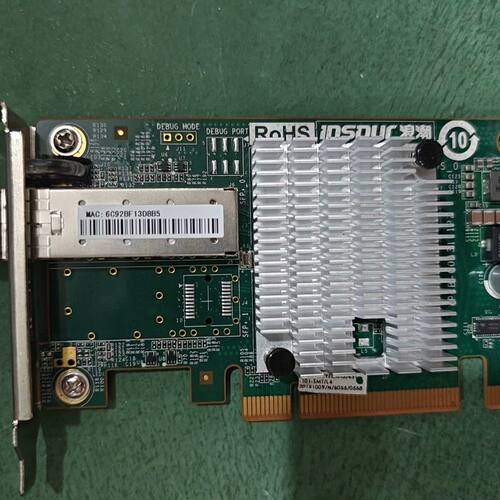 拆机浪潮X520-DA2 双口万兆光纤网卡 YZCA-