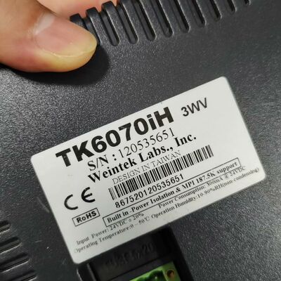 TK6070iH 3wv 威纶通触摸屏 拆机件 成色如图