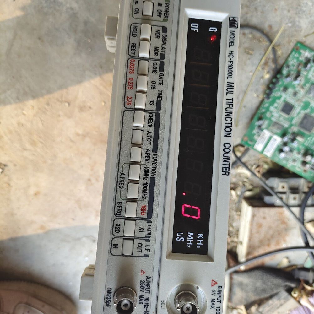 多功能频率计HC-F1000C 高精度频率计 数字频率计 成