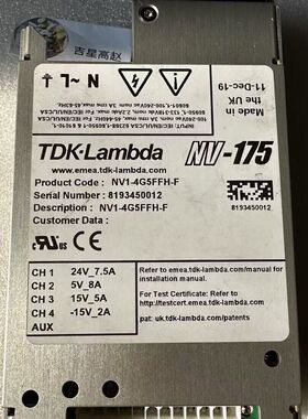 NV1-4G5FFH-F TDK-Lambda   GE