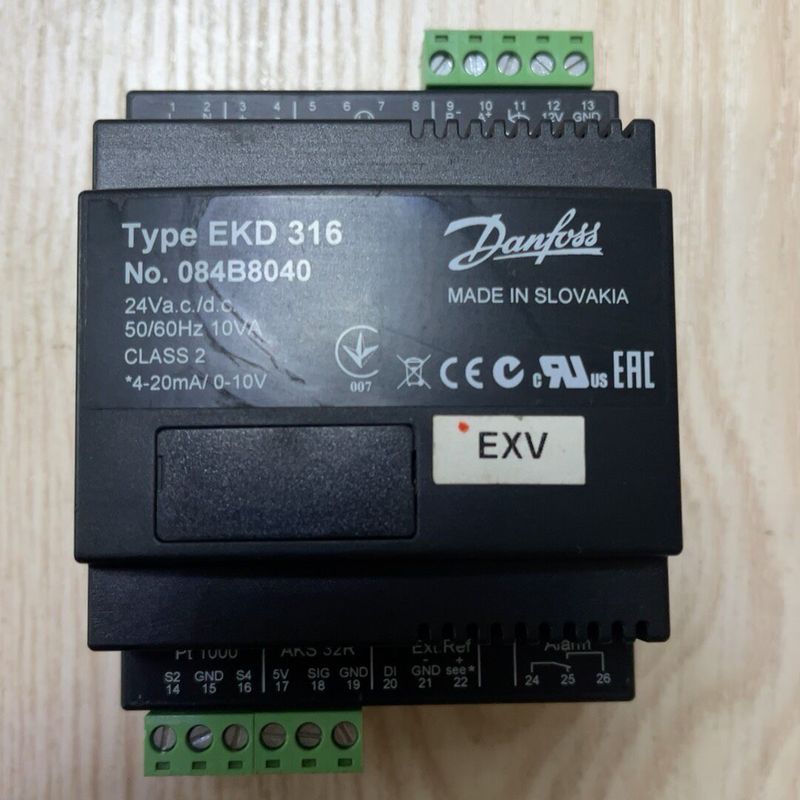 丹佛斯EKD316电子膨胀阀控制器 型号084B8040 二