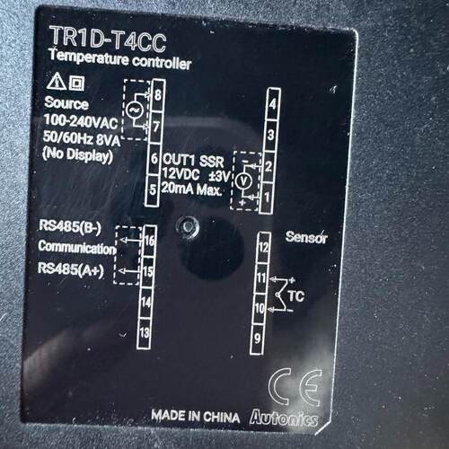 奥托尼克斯温度模块TR1D-T4CC 实物拍摄6个 30
