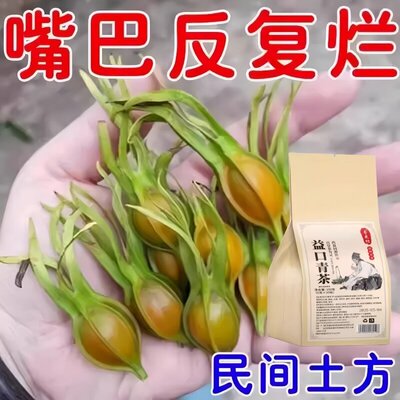 口腔溃疡口舌生疮牙龈肿痛上火起泡嘴唇溃烂正品泡水口腔溃疡茶